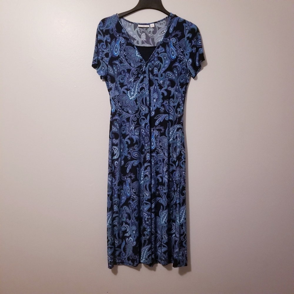 Crofts and Barrows Paisley Dress 🤍